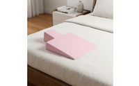 Pilates Incline Surface Padded Pilates Wedge Upholstered Slant Board for Studio Stretching, Home Workouts