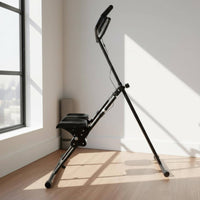 Home Fitness Climber Non-Slip Pedals Stair Stepper Machine Adjustable Height Vertical Climber