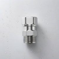 Movable Joint Stainless Steel Angle-Valve Extension Fitting Universal Connection Swivel Threaded Angle Fitting