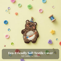 Korean Design Cartoon Teddy Bear Applique Cute Design Cartoon Bear Applique DIY Decoration for Children, DIY Enthusiast S, Bags