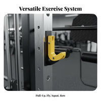 Complete Guided Machine Commercial-Grade All in Unified Guided Machine Heavy Duty Multifunctional Strength Training Station for Bodybuilders