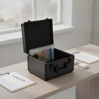 Graded Card Case Portable Trading Card Storage Box Safeguarding for Travel