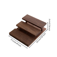 Wooden Jewelry Display Stand Natural Wood Display Stand Minimalist Sturdy for Boutiques, Collectors