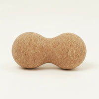 Textured Peanut Massage Ball Compact Peanut Roller Ergonomic Cork Massage Roller Easy to Carry for Muscle Recovery