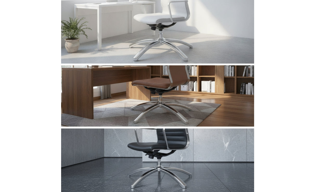 Modern Five-Leg Chair Base Universal Office Chair Base Sturdy Hardware Long-Lasting
