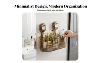 Adhesive Shower Caddy No-Drill Installation Adhesive Caddy Set Waterproof