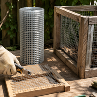 304 Stainless Steel Welded Wire Mesh Fence for Garden, Farm, Balcony, and Pest Control