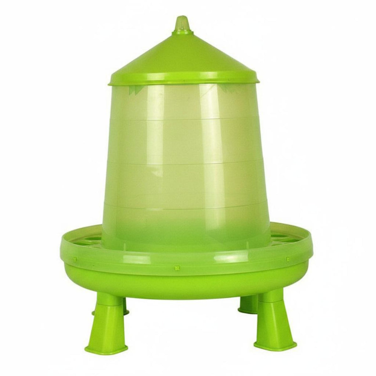 Spill-Proof Design Pigeon Feeder Large Capacity Anti-Splash Pigeon Food Trough for Aviary, Backyard, Garden