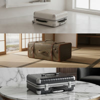 Smooth Suitcase Handle with Curved Grip Compact Suitcase Handle Replacement Stable Hardware Sturdy