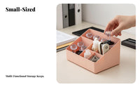 Multicompartment Company stamp Storage Box Space Saving stamp Storage Container Large Capacity Stamp Holder long-finaling for Accountants, Business Owners, educators, Desk, Safe, Craft Room, School