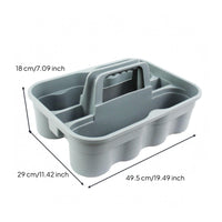 Carrier Shallow Divided Cleaning Carrier Divided Storage Basket