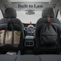 Car Seat Back Storage Hooks for AITO R7 S7 - Foldable Multi-functional Hidden Organizer