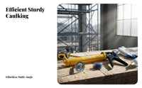 Caulking Labor-Saving Silicone Sturdy Duty Long-Lasting Construction for DIY Hobbyists, Home Repair, Window Installation