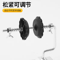 Outdoor Suction Cup Fishing Line Spooler with Aluminum Alloy Clamp Base