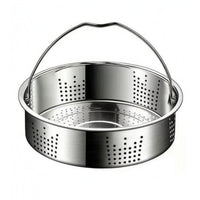 Rice Cooker Steaming Insert Smooth Lustrous Finish Inner Steamer Basket Shallow Stainless Steel Steamer Basket