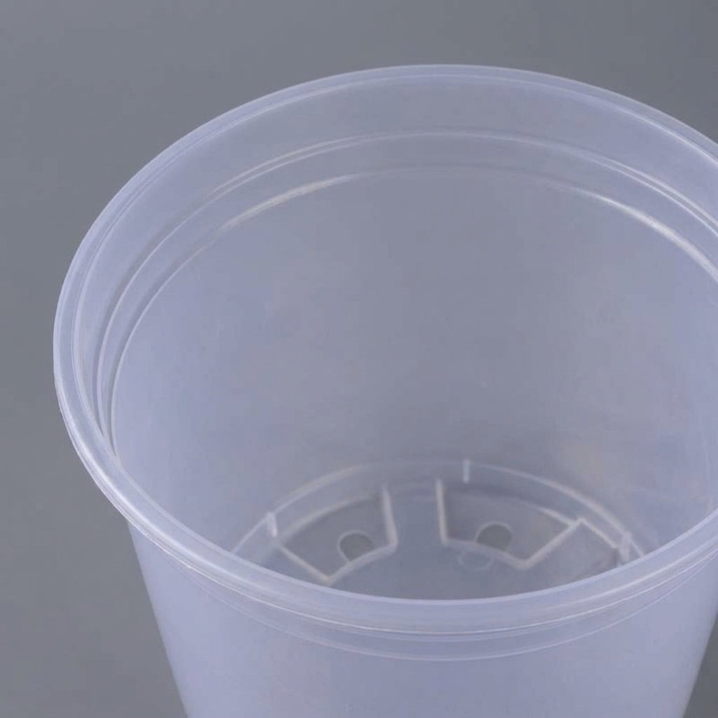 Plant Pots for House Plants and Indoor Plants, Self Watering Indoor Plant Pot with a Transparent Design, Single Lazy Planter for Outdoor Plants