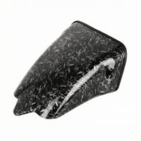 Forged-Carbon Style Rear Seat Cowl Hump Sculpted Harley Touring Seat Cowl Aerodynamic Glossy