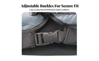 Kayaking Flotation Vest Lightweight Kayaking Flotation Device Watersports Buoyancy Vest Adjustable Straps Fishing PFD Breathable