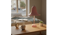 Bell Shaped Table Lamp Energy-Saving Portable Bedside Light Nordic Style Modern Accent Lamp for Bedroom, Study Room, Cafe