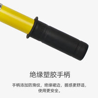 27.5KV Aluminum Rail Grounding Clamp with Insulated Plastic Handle