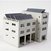 3 Pieces Solar Panel Model Mini Photovoltaic Panel Model Slim for Modelers