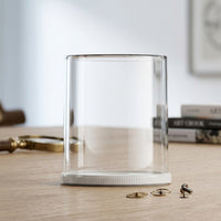 Cylinder Display Case Cylindrical Acrylic Display Box Transparent Storage Box Clear Showcase Transparent for Collectors