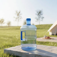 Portable Water Container with Spigot Food Grade Material Large Water Carrier with Tap Spill-Resistant Lightweight for Campers