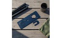 Cooktop Board Dark Blue Single-Plate Insert Round Opening Camping Gear