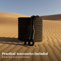 Break-Resistant Heavy-Duty Tow Strap Strong Load-Bearing Capacity Vehicle Recovery Kit Long-Lasting Towing Equipment Thickened Design for Outdoor-Road Enthusiasts, Truck Owners, ATV/UTV Drivers, Emergency Situations, Roadside Assistance