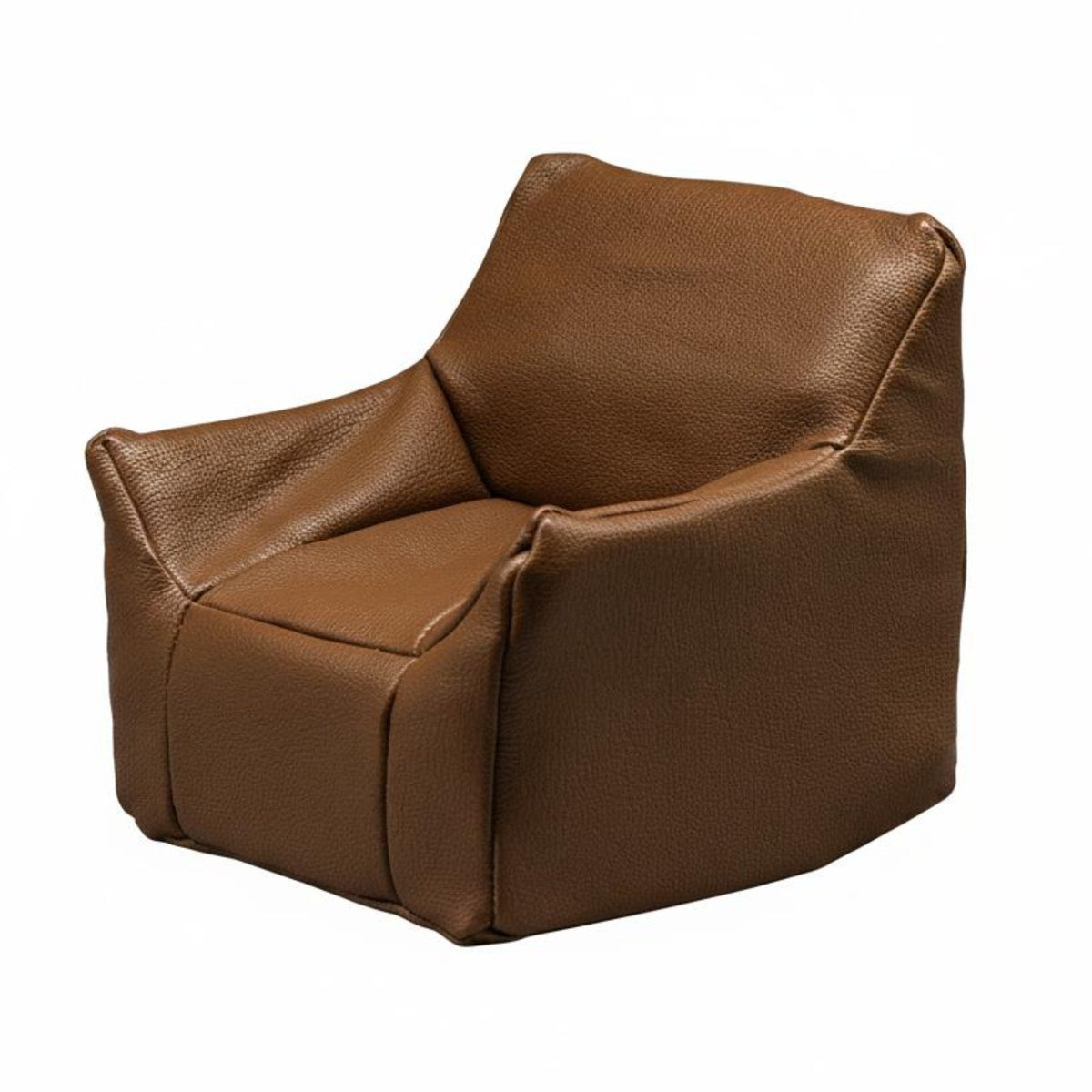 1/12 Scale Single Sofa Diorama Accessory Miniature Leather Chair Dollhouse Furniture for Collectors