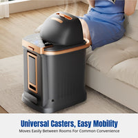 Heated Foot Bath Barrel, Electric Massage Foot Spa, Deep Over-Knee Design, Adjustable Thermostat, Home Relaxation