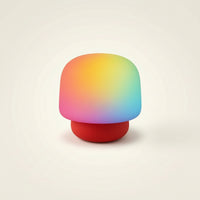 Mushroom Night Light Compact Mushroom Nightlight Cute Silicone Night Light for Nursery