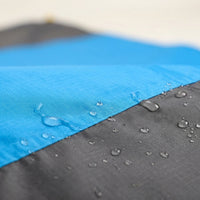 Picnic Blanket and Camping Mat for Outdoor Use, Waterproof Mat and Beach Blanket with Stakes, Tear-Resistant 210T Polyester Taffeta Hiking Mat
