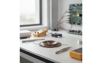 High-Frequency Diaphragm with Lead Wires Resin Acoustic Component Diaphragm Clear Dome Driver Crisp for Technicians