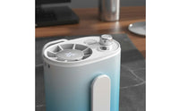 High Speed Engine Rechargeable Clip on Fan 3600mAh Battery Waist Clip Fan for Outdoor, Camping, Travel
