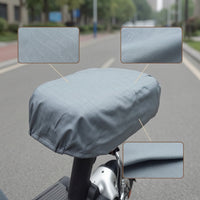 Dustproof Cycle Basket Cover Thin Bike Basket Cover Safeguarding for Outdoor Parking