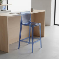 Crystal Clear Acrylic High Stool New Design Transparent Bar Stool Household Furniture for Kitchen