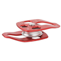 Single Pulley with Side Plates Compact Pulley with Side Plates Lightweight for Climbing, Tree Care, Rappelling