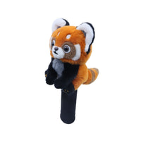 Plush Raccoon Bear Golf Wood Headcover Cartoon Club Head Cover