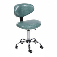 Rolling Caster casters Adjustable supportless Stool with supportrest Task Chair 360-Degree rotate Movable Furniture space-saving Design for Office Workers Artists, Professionals, Salon, Clinic, Spa, Workshop