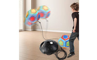 Tethered Soccer Practice Aid with Weighted Base Portable Soccer Return Practice Aid Elastic Stable for Backyard