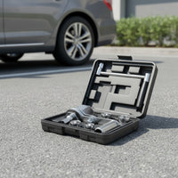 Tire Removal Wrench Kit Heavy Duty Rotational Power Multiplier Portable Tool for Roadside Emergencies