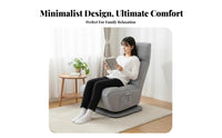 Floralspine Revolving Armchair Modern Aesthetic Lounge Chair Soft Upholstery Easy Assembly for Adults, Homeowners, Bedroom