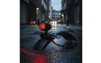 Retro Motorcycle Tail Lamp Metal Housing Registration Plate Tail Lamp Vintage Motorcycle Stop Lamp 12V Universal Fit