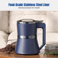 Food Grade Grain Mini Mill, Household Superfine Grinder, Dry & Wet Use, Quiet