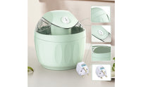 Homemade Ice Cream Maker Compact Ice Cream Machine Countertop Appliance Single-Button for Families