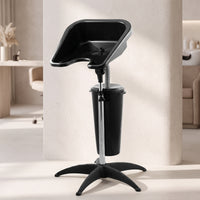 Shampoo Basin Cart Professional Portable Salon Sink Stable Hair Sink with Drain Hose for Barbers