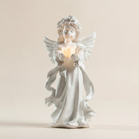 Angel Figurine Peaceful Angel Sculpture for Entryway