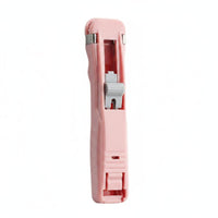 Push Clip Binder Space Saving Push Clip Stapler Strong Grip Paper Clamp for School