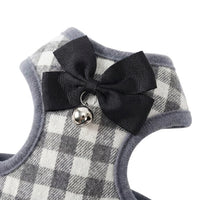 Cat Harness and Dog Leash Set with Matching Cat Leash and Dog Harness, Adjustable Pet Harness for Outdoor Walking, Vest Style for Small Dog Pets